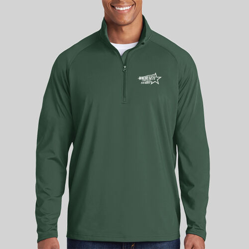 CLASSIC LOGO - Adult Sport Wick ® Stretch 1/2 Zip Pullover Thumbnail