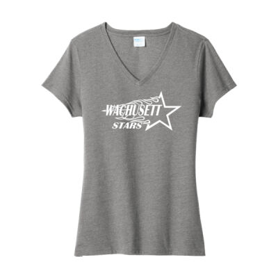 Stars - Ladies Fan Favorite ™ Blend V Neck Tee Thumbnail
